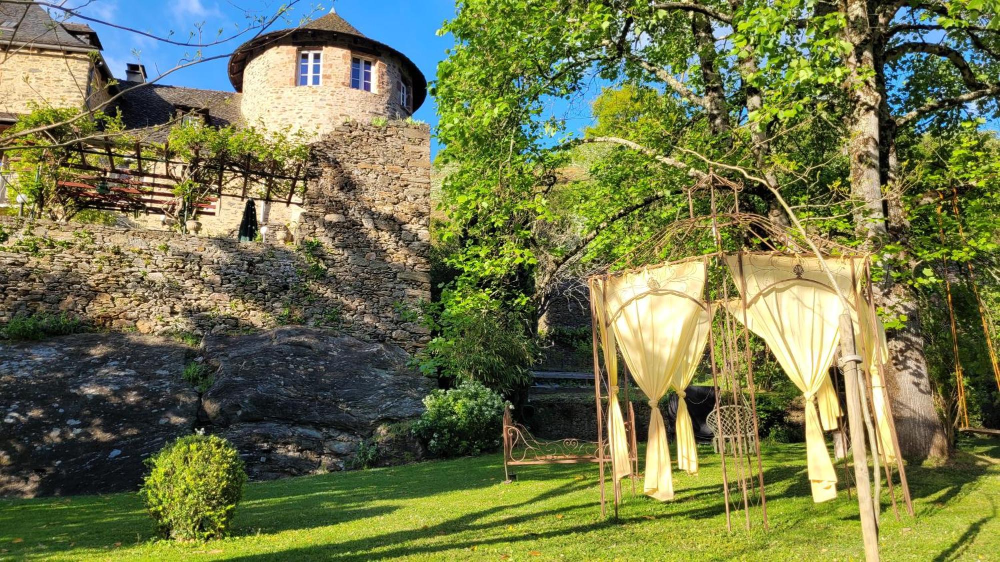 Manoir Des Pelies Spa Conques Exteriér fotografie